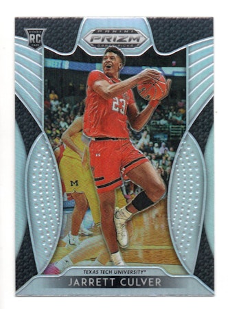 2019-20 Panini Prizm Draft Picks Prizms Silver #7 Jarrett Culver (15-X13-NBAOTHERS)