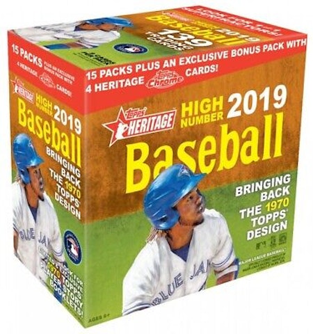 2019 Topps Heritage High Number Baseball (Monster Box)