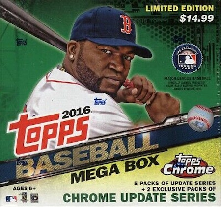 2016 Topps Chrome Update Baseball (Mega Box)