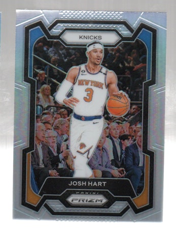 2023-24 Panini Prizm Prizms Silver #260 Josh Hart (12-X6-NBAKNICKS)