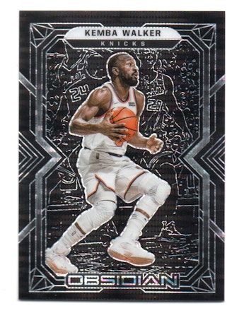 2021-22 Panini Obsidian Electric Etch Asia #102 Kemba Walker (30-Y6-NBAKNICKS)