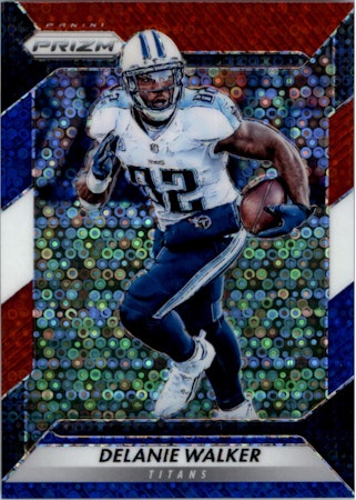 2016 Panini Prizm Prizms Red White and Blue #94 Delanie Walker (15-Y9-NFLTITANS)