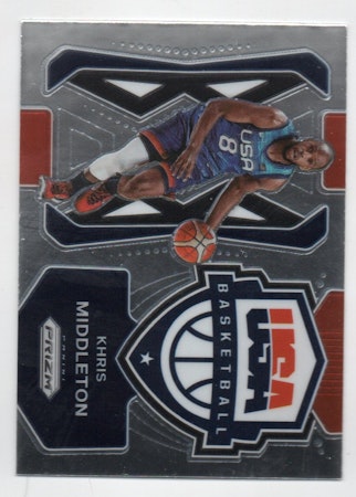 2021-22 Panini Prizm USA Basketball #5 Khris Middleton (12-Y7-NBAUSA)