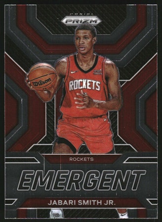 2022-23 Panini Prizm Emergent #26 Jabari Smith Jr. (20-Y4-NBAROCKETS)