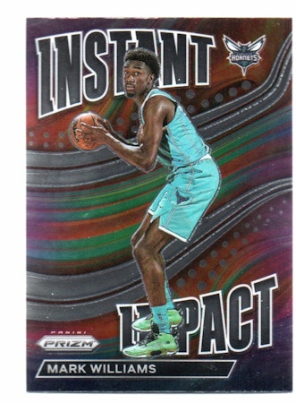 2022-23 Panini Prizm Instant Impact #18 Mark Williams (20-X13-NBAHORNETS)