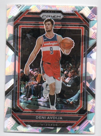 2022-23 Panini Prizm Prizms Ice #170 Deni Avdija (15-X6-NBAWIZARDS)