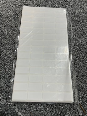 KLISTERLAPPAR FÖR PRISMÄRKNING/MÄRKNING (1000-Pack)