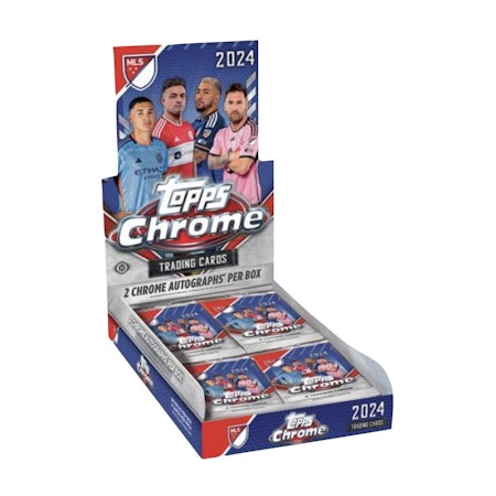 2024 Topps Chrome MLS Soccer (Hobby Box)