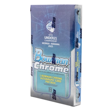 2023 Topps Bowman Chrome Road to UEFA U21 EURO 2023 (Hobby Box)