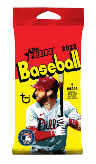 2022 Topps Heritage Baseball (Value Pack)