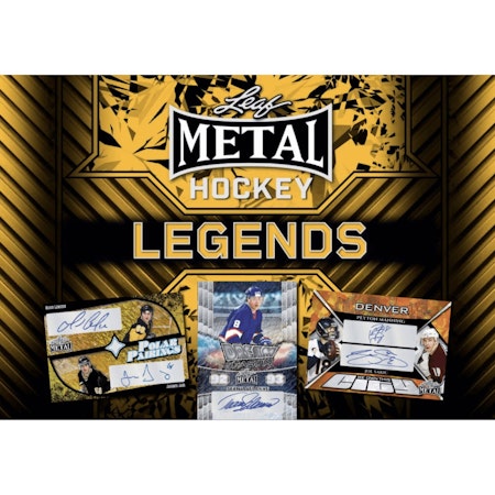 2025 Leaf Metal Legends Hockey (Hobby Box)