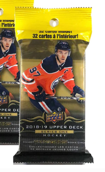 2018-19 Upper Deck Series 1 (Fat Pack)