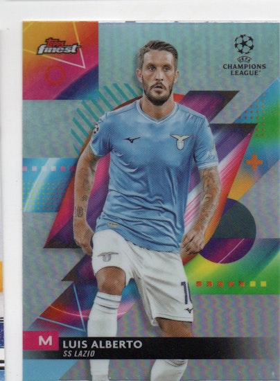 2023-24 Finest UEFA Club Competitions Refractors #97 Luis Alberto (15-AA7-SOCCERLAZIO)