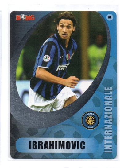 2008 Swedish Boing Magazine #A1 Zlatan Ibrahimovic (150-DD5-SOCCERINTER) (ZEAH)