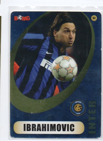 2008 Swedish Boing Magazine #S2 Zlatan Ibrahimovic (150-DD5-SOCCERINTER) (ZEAH)