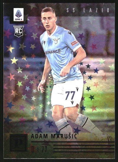 2021-22 Panini Chronicles Serie A Purple Astro #37 Adam Marusic Panini (20-CC11-SOCCERLAZIO)