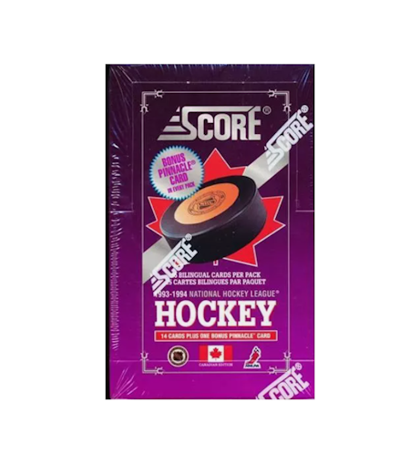 1993-94 Score Canadian Edition Series 1 (36-Pack Box)