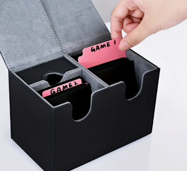 50pcs Trading Card Dividers For Storage Box