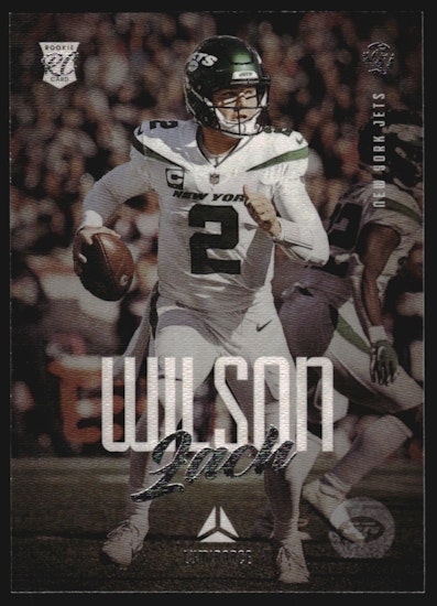2021 Panini Chronicles Luminance Update Rookies #202 Zach Wilson (12-EE10-NFLJETS)