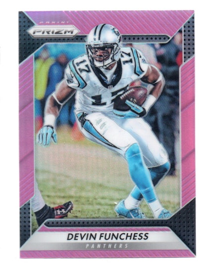 2016 Panini Prizm Prizms Pink #71 Devin Funchess (15-EE14-NFLPANTHERS)