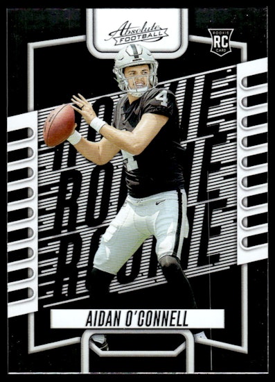 2023 Absolute #138 Aidan O'Connell RC (25-EE7-NFLRAIDERS)