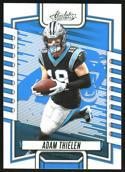 2023 Absolute Green #73 Adam Thielen (15-DD12-NFLPANTHERS)