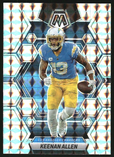 2023 Panini Mosaic Mosaic #130 Keenan Allen (20-DD12-NFLCHARGERS)