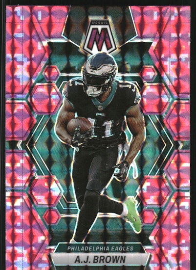 2023 Panini Mosaic Mosaic Camo Pink #193 A.J. Brown (20-DD12-NFLEAGLES)
