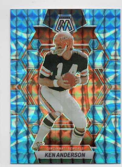 2023 Panini Mosaic Mosaic Reactive Blue #44 Ken Anderson (15-EE14-NFLBENGALS)