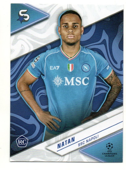 2023-24 Topps UEFA Club Competitions Superstars #163 Natan (10-EE7-SOCCERNAPOLI)