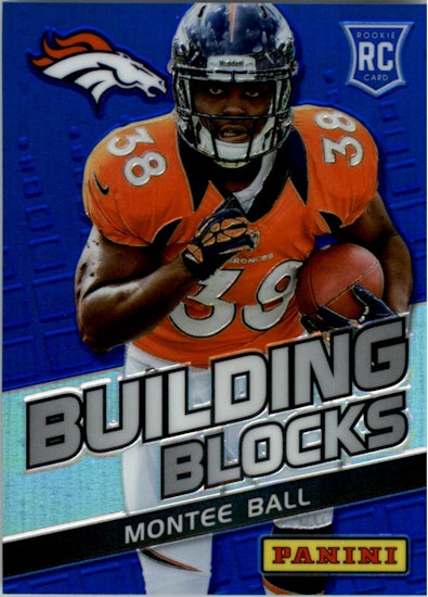 2013 Panini Building Blocks #17 Montee Ball (15-FF7-NFLBRONCOS)