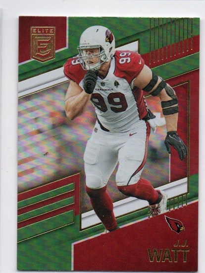 2022 Elite Green #95 J.J. Watt (15-FF8-NFLCARDINALS)