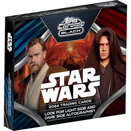 2024 Topps Star Wars Chrome Black (Hobby Box)