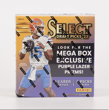 2023 Panini Select Draft Picks Football (Mega Box)