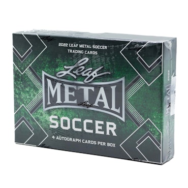 2022 Leaf Metal Soccer (Hobby Box)