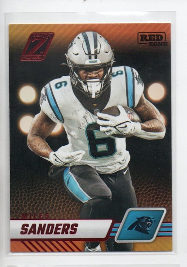 2023 Zenith Red Zone #15 Miles Sanders (20-FF9-NFLPANTHERS)