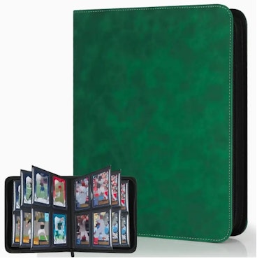 TOPLOADER BINDER MED PLATS FÖR 112 KORT *PICK YOU COLOR*