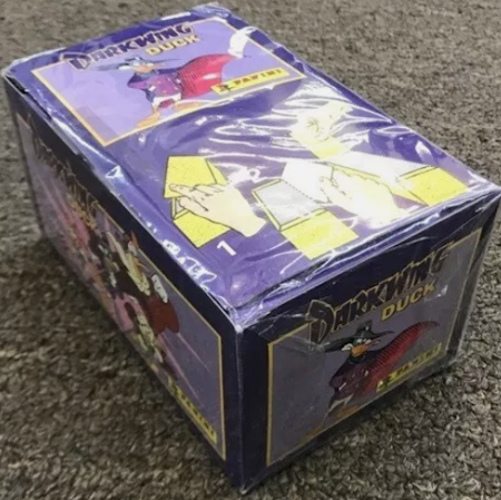 1991 Panini Stickers Darkwing Duck (100 Packs  Sealed Box)