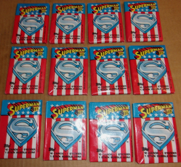 1983 Topps Superman 3 (Löspaket)