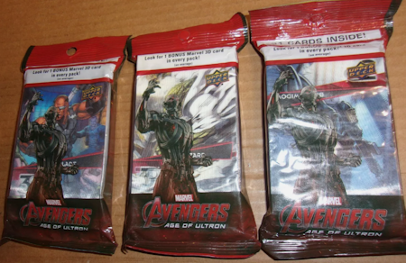 2015 Upper Deck Avengers Age of Ultron (31-Card Jumbo Pack)