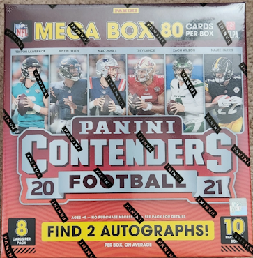 2021 Panini Contenders Football (Fanastics Mega Box)
