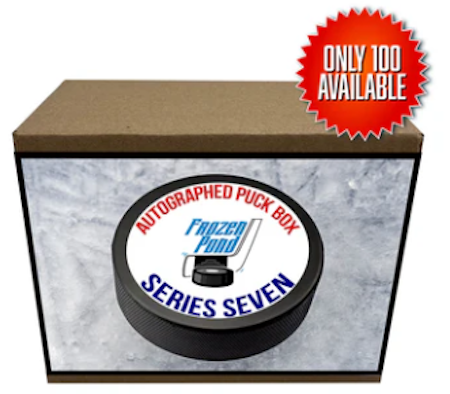 2024-25 Frozen Pond Autographed Puck Box (Series Seven)