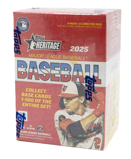 2025 Topps Heritage Baseball MLB (Blaster Box)