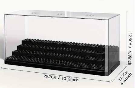Display Case  27x13x11 cm