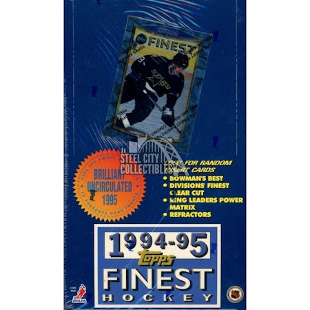 1994-95 Topps Finest Hockey (Hobby Box)