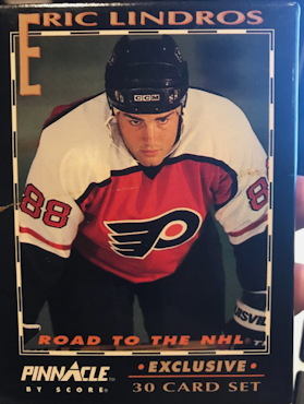 1992 Score Pinnacle Eric Lindros Road to the NHL (Complete Set)