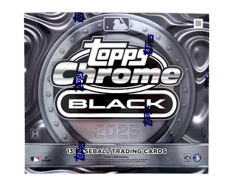 2025 Topps Chrome Black Baseball (Hobby Box)