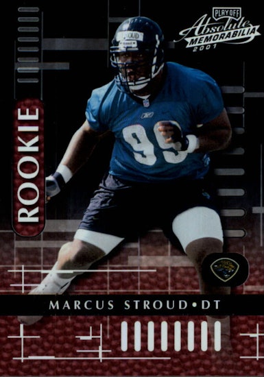 2001 Absolute Memorabilia #138 Marcus Stroud RC (15-II4-NFLJAGUARS)
