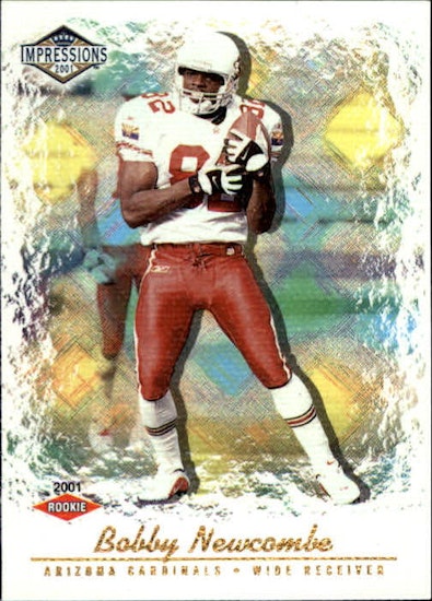 2001 Pacific Impressions #145 Bobby Newcombe RC (20-II4-NFLCARDINALS)