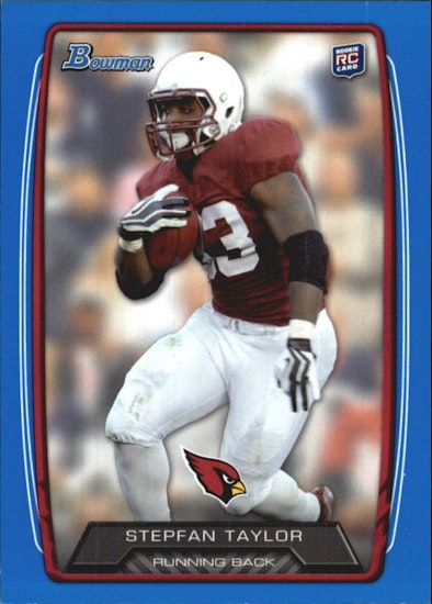 2013 Bowman Blue #155 Stepfan Taylor (12-II4-NFLCARDINALS)